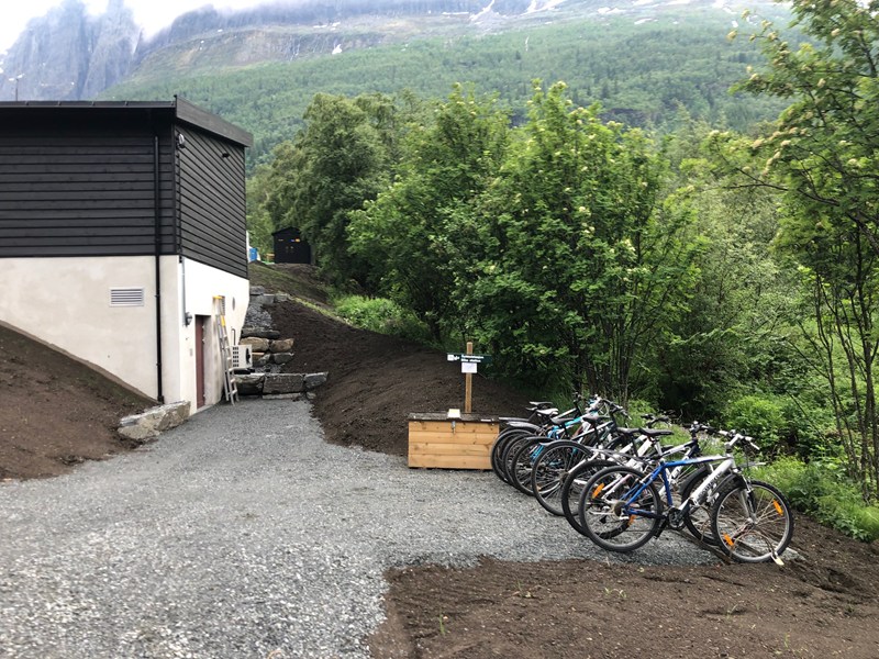 Fahrradstation «Stabkirche Øye»